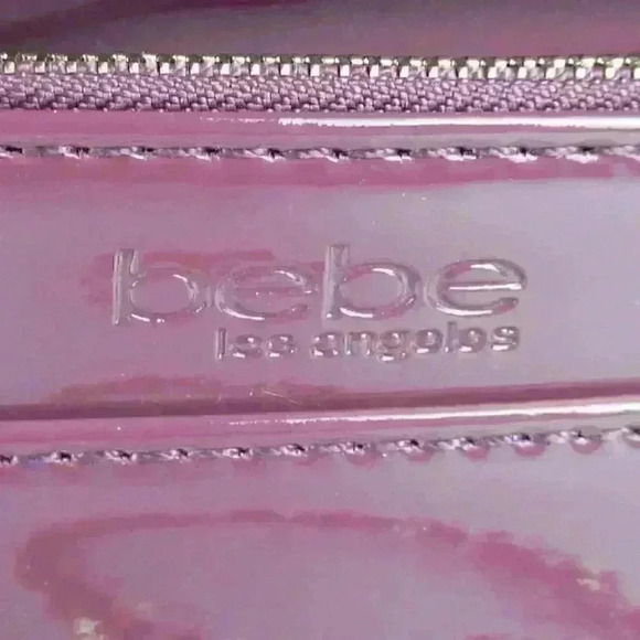 Bebe Womens Dana Embossed Crossbody Bag NWT $69 - Picture 7 of 8